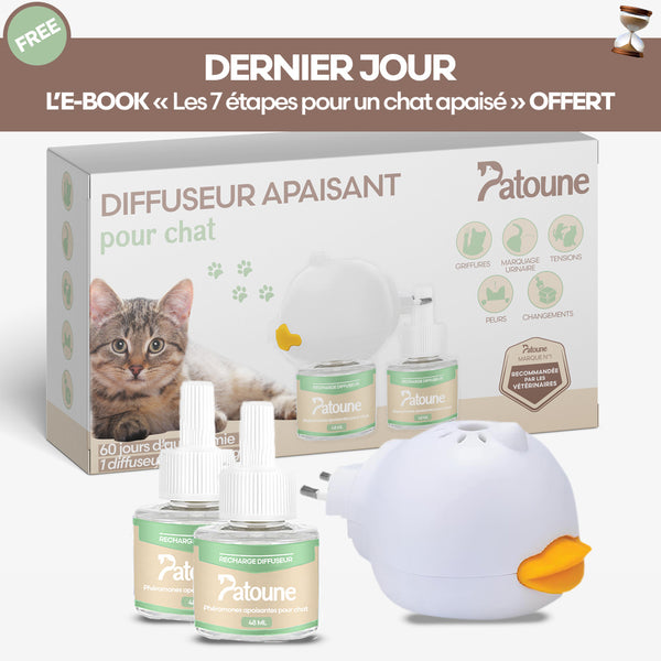 Diffuseur apaisant pour chat