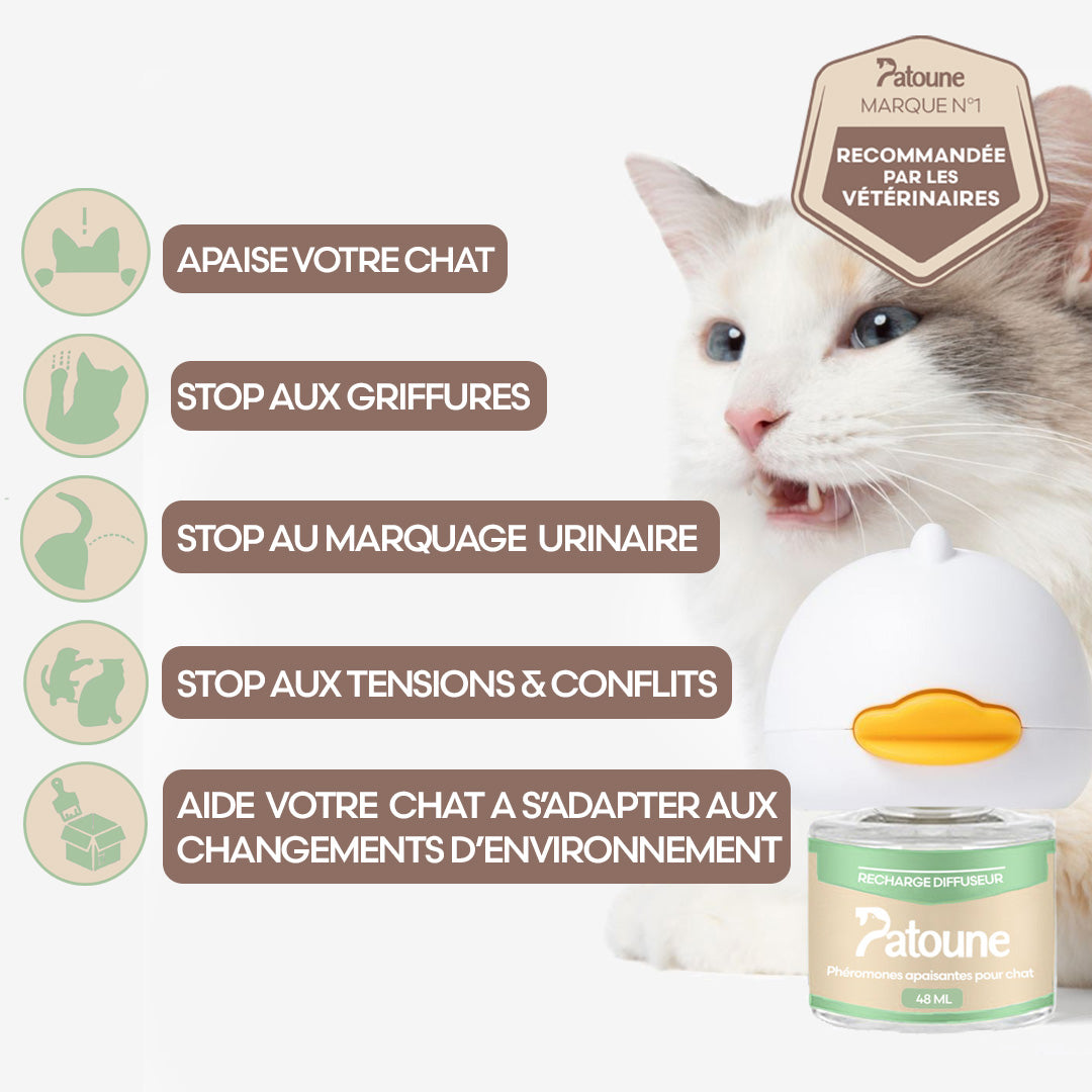 Diffuseur apaisant pour chat
